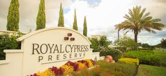 Royal Cypress Preserve- sign